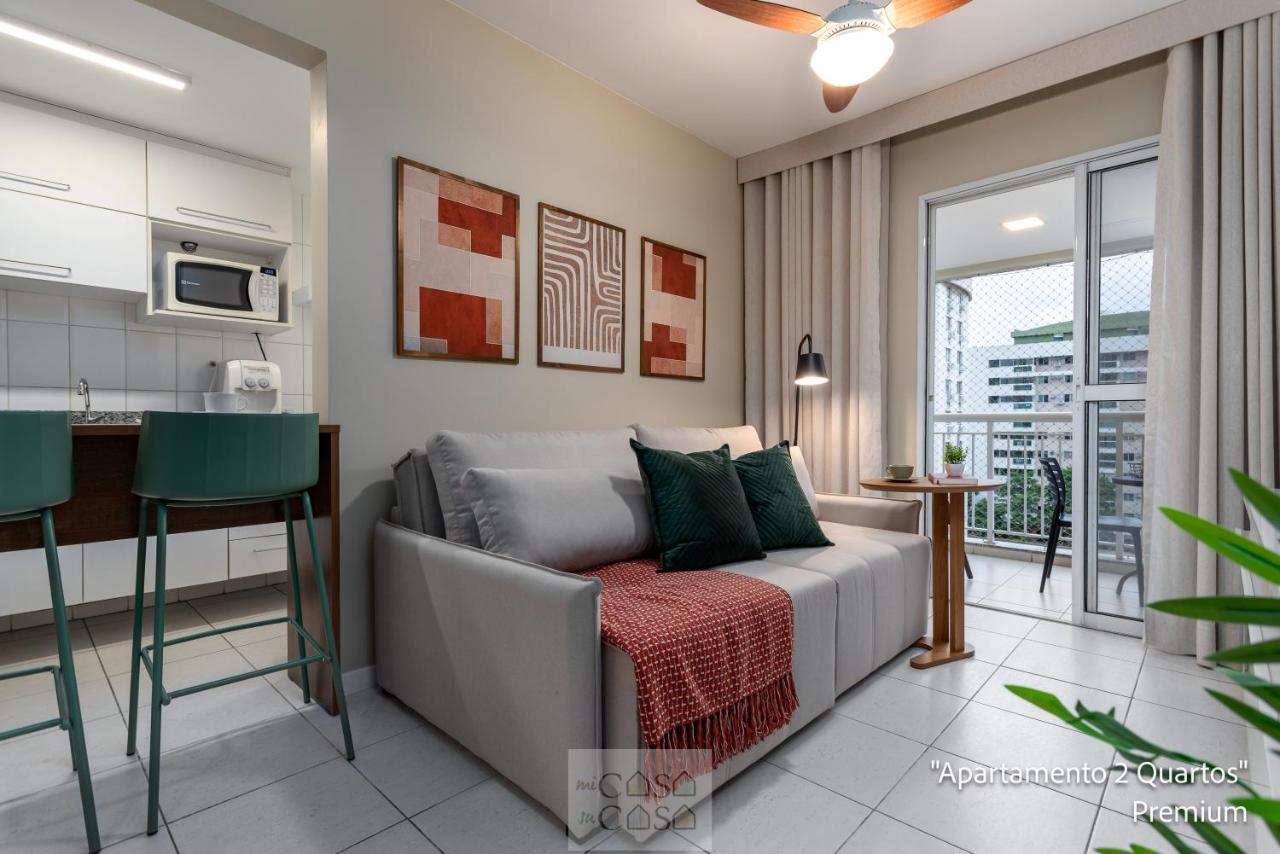2 Quartos Com Varanda A 300M Riocentro Wi-Fi 120Mbps E Cozinha Completa - Condominio Com Piscina, Estacionamento, Portaria 24H E Parquinho Infantil - Apartamento Indicado Para Grupos, Hospedes A Trabalho E Criancas Rio de Janeiro Luaran gambar